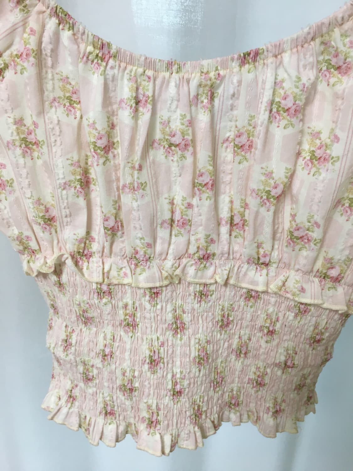 flower lace tank top 상품이미지8