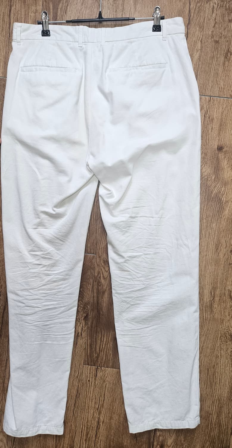 지오다노 화이트 치노 팬츠 32 상품이미지2