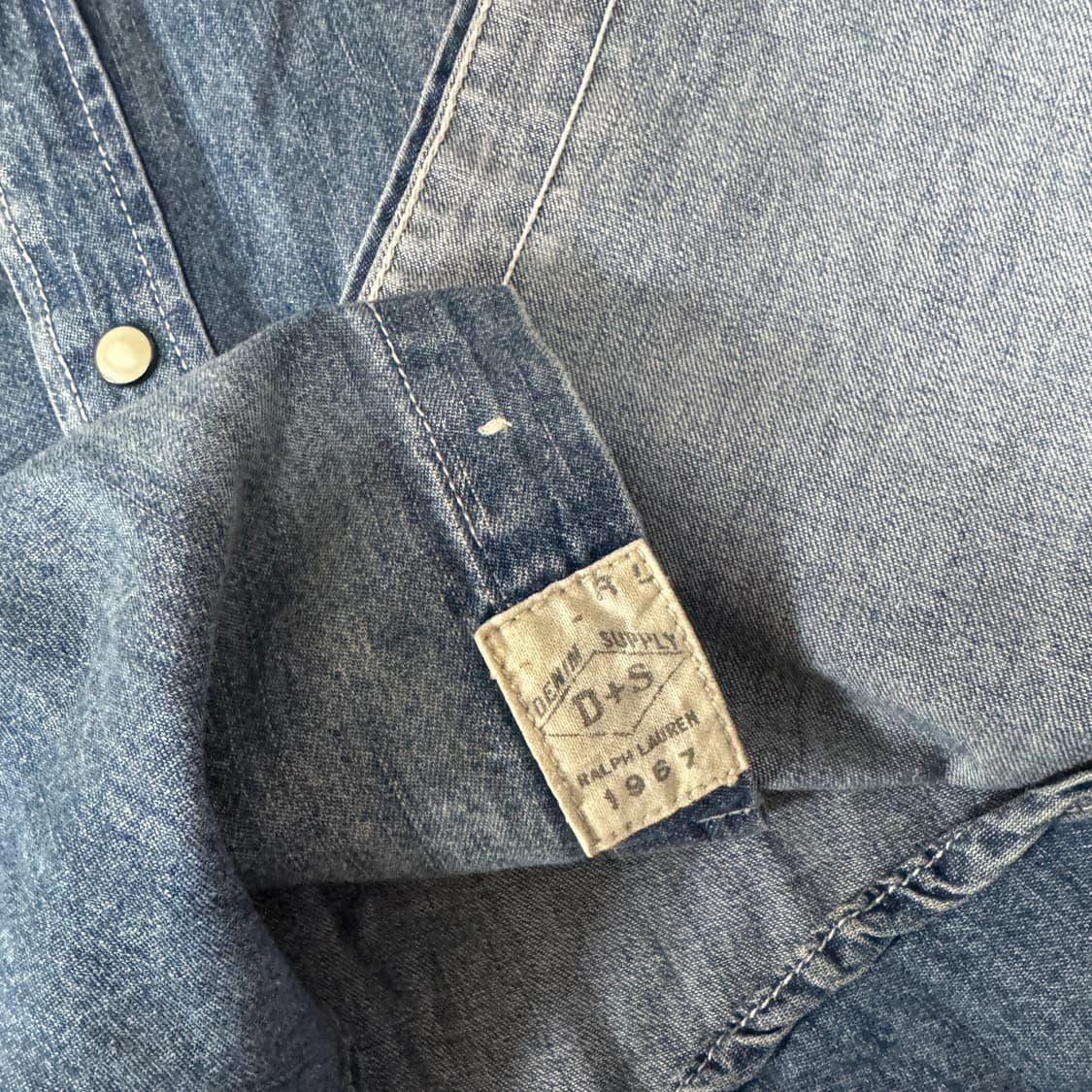 랄프로렌 데님앤서플라이 웨스턴 데님셔츠 XS사이즈 상품이미지4