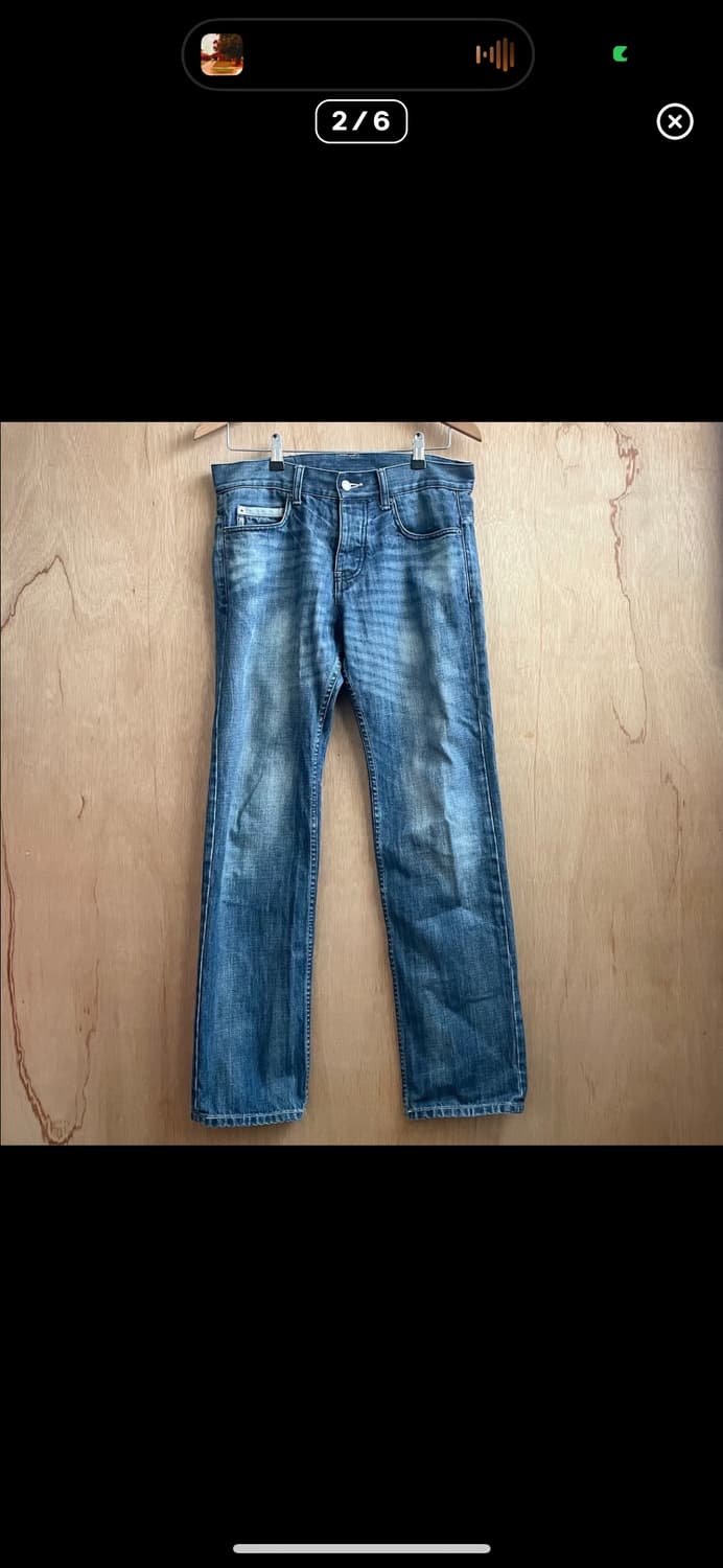 아르마니 익스체인지 워시드 데님 팬츠 상품이미지2