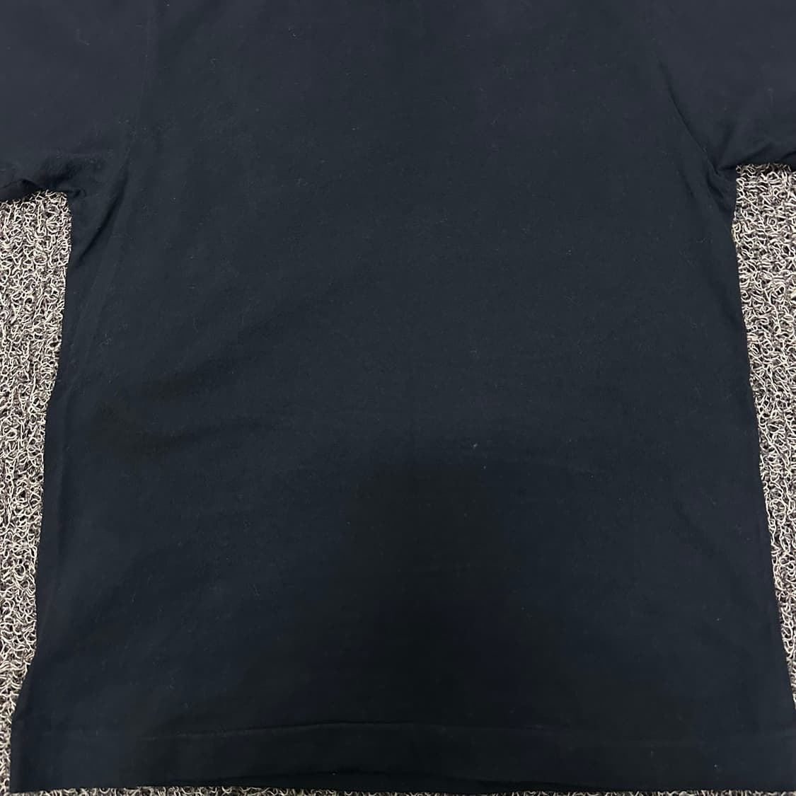 꼼데가르송 여성 더블 와펜 반팔티셔츠 블랙 S 상품이미지7