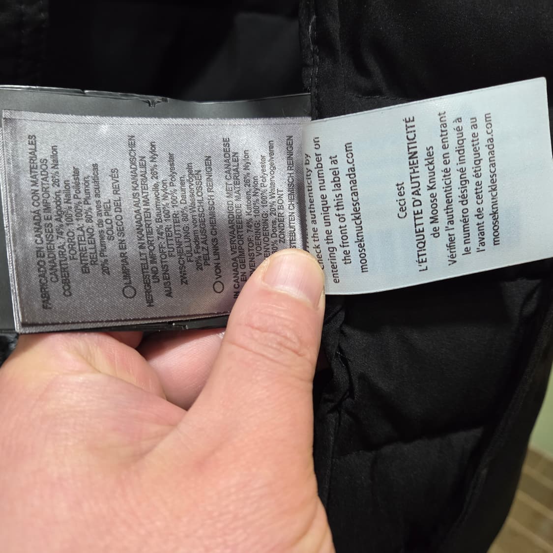 무스너클 경량 구스 패딩 상품이미지9