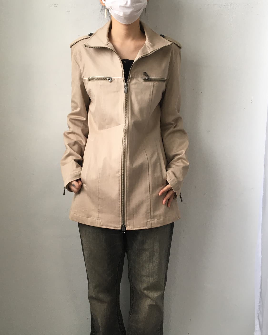Katharine hamnett London high neck jacke 상품이미지8