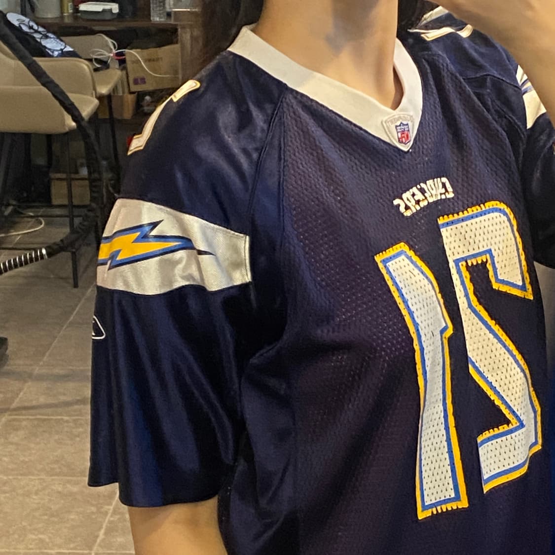 [NO.9] NFL 풋볼 져지 반팔티 네이비 상품이미지2