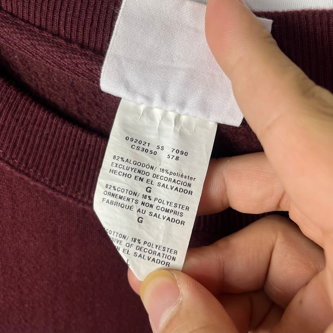 [Champion] 챔피온 리버스위브 코넥 빅로고 맨트맨 상품이미지5