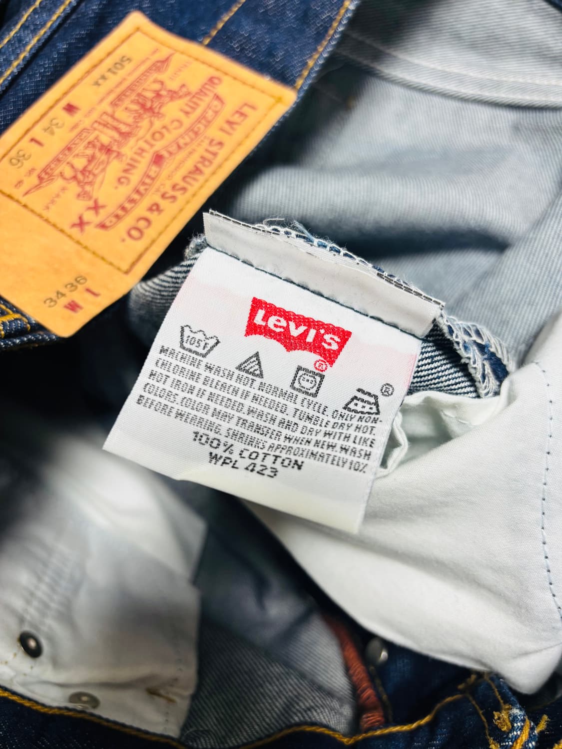 리바이스 Levis 501XX 데님 팬츠 상품이미지4