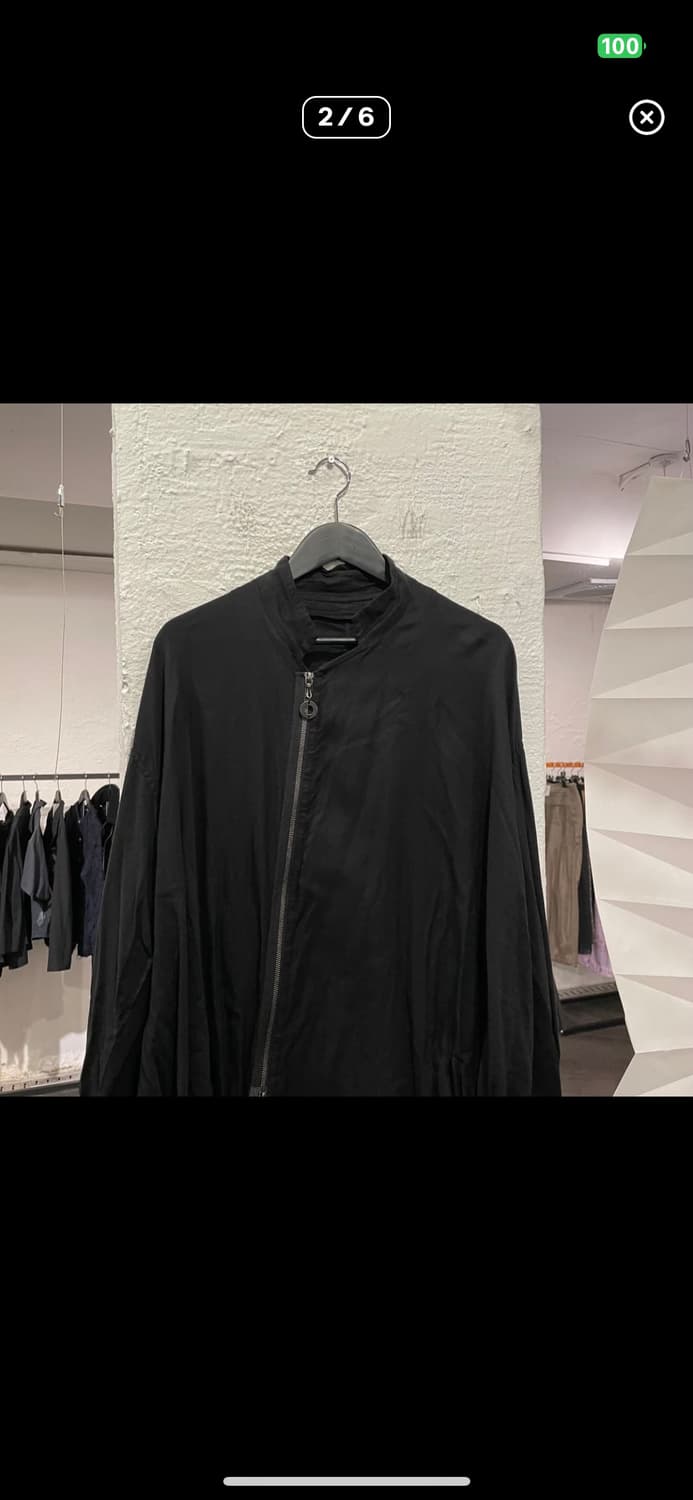 율리우스 20ss 비대칭 집업 자켓 상품이미지2