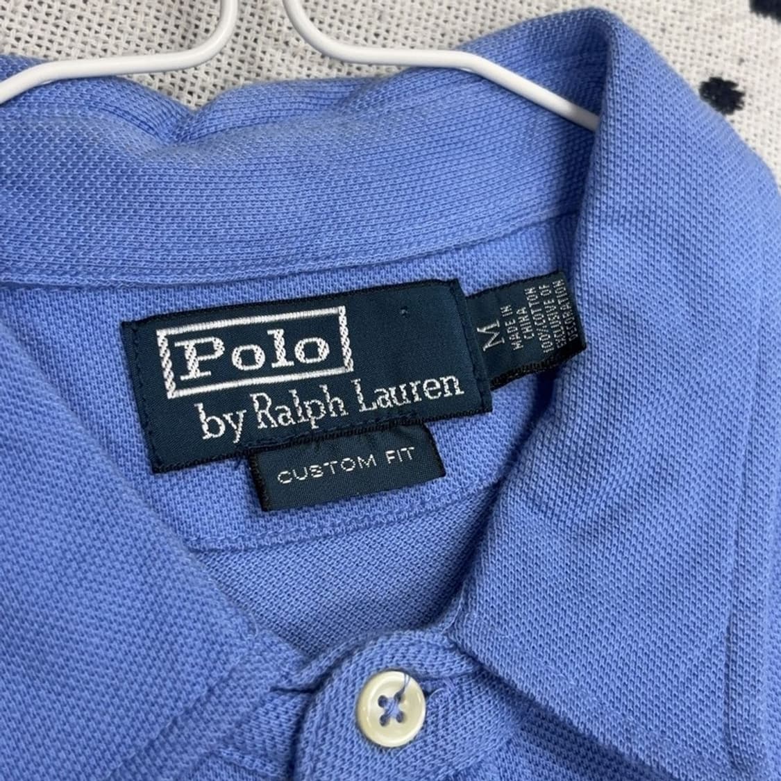 폴로 랄프로렌 커스텀핏 포켓 반팔카라티 M P00058 상품이미지3