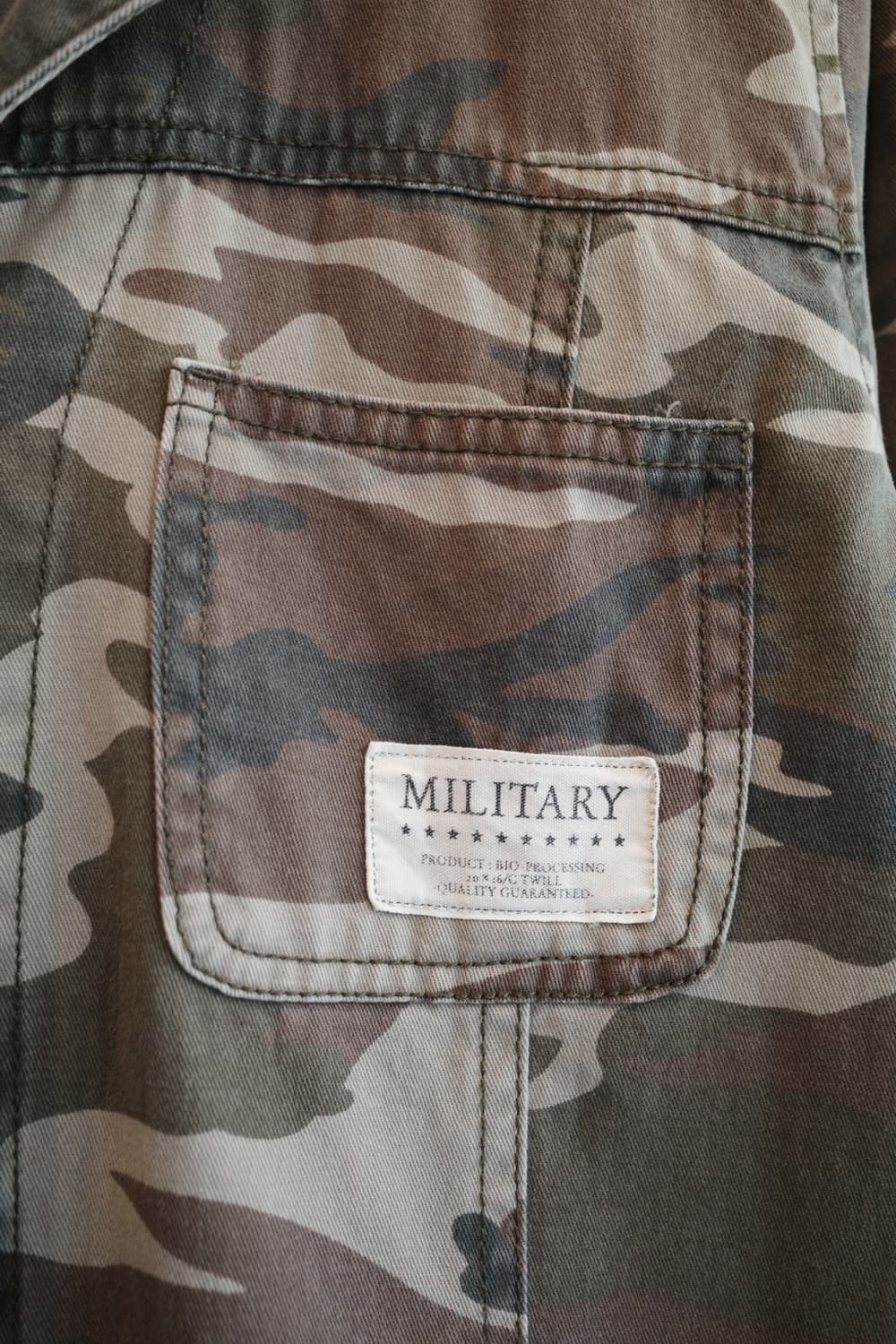 Japan brand 카모플라쥬 패턴 코트  상품이미지4