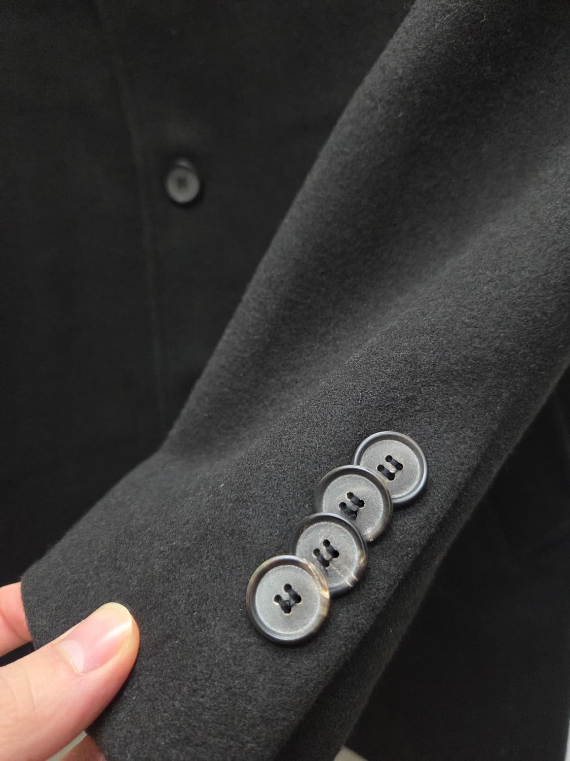 앤드지 지오지아 차이나카라 울 코트 상품이미지4