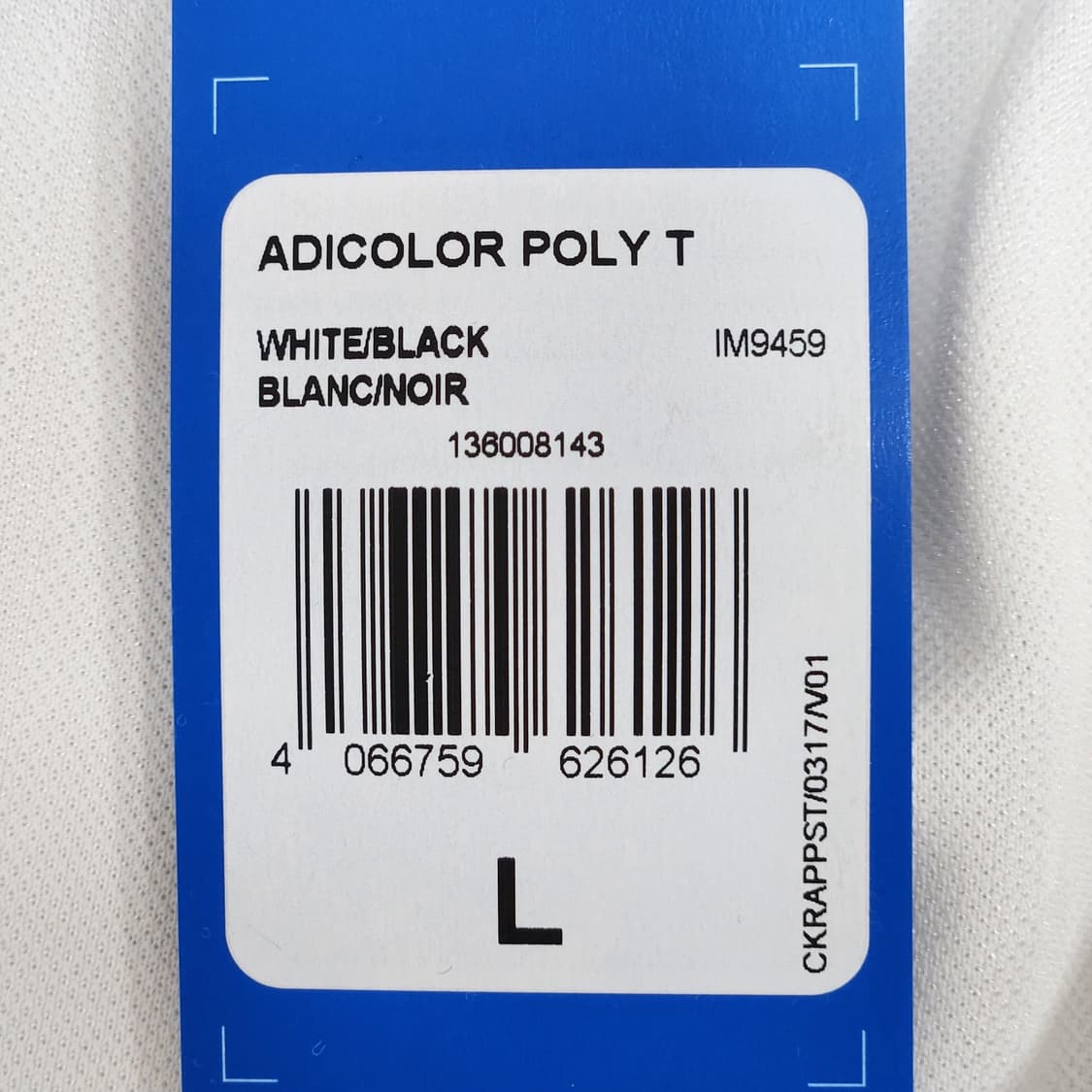 아디컬러 반팔저지 L 상품이미지2