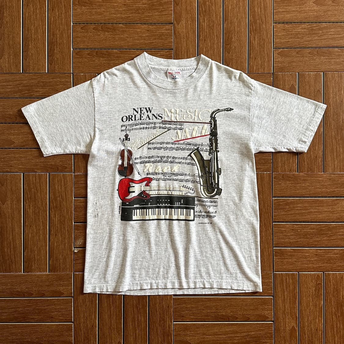 90’s Sof Tee usa made cotton 1/2 tee 상품이미지1