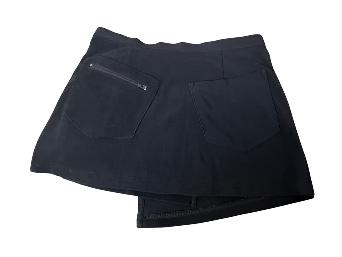 미니 레이어드 스커트 블랙 y2k 갸루 펑크 상품이미지2