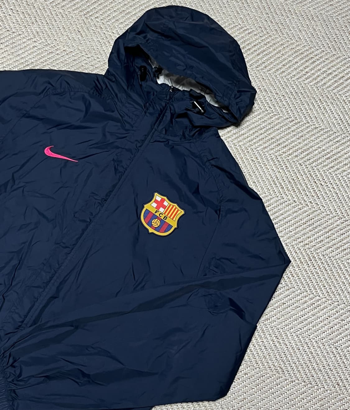 공용 나이키 스톰핏 바르셀로나 오버핏 바람막이 자켓 점퍼 M 상품이미지9