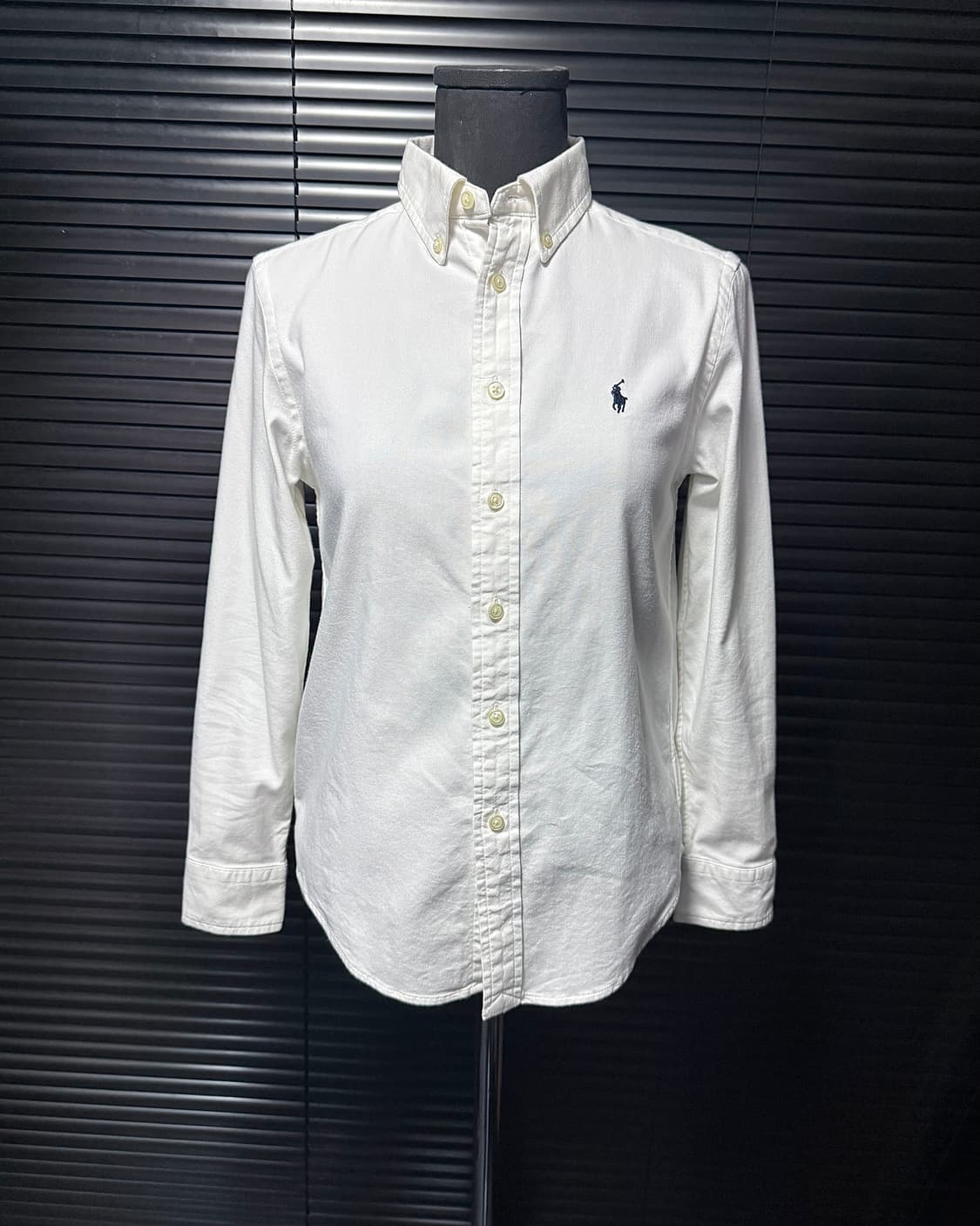 폴로 랄프로렌 화이트 흰색 옥스포드 셔츠 남방 클래식 M 95 포니 미니 상품이미지1