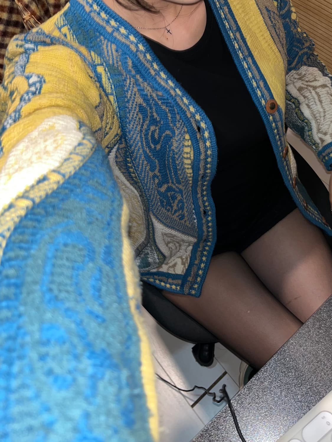 케이블 가디건 상품이미지2