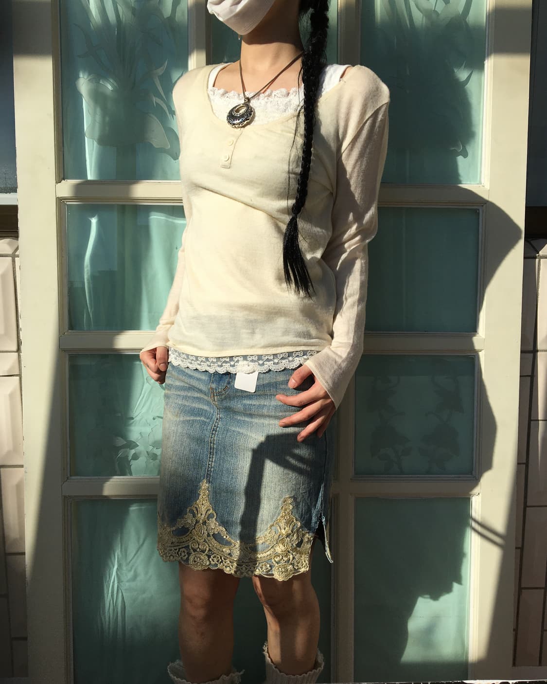 Lace trimming knit 상품이미지6