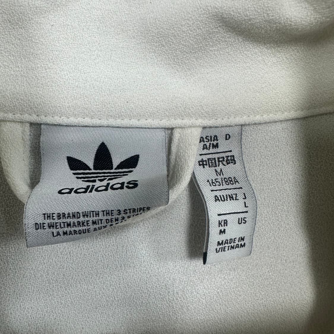 ✨ (바배) 아디다스 BB 크레페 화이트 우먼 트랙탑 져지  상품이미지3