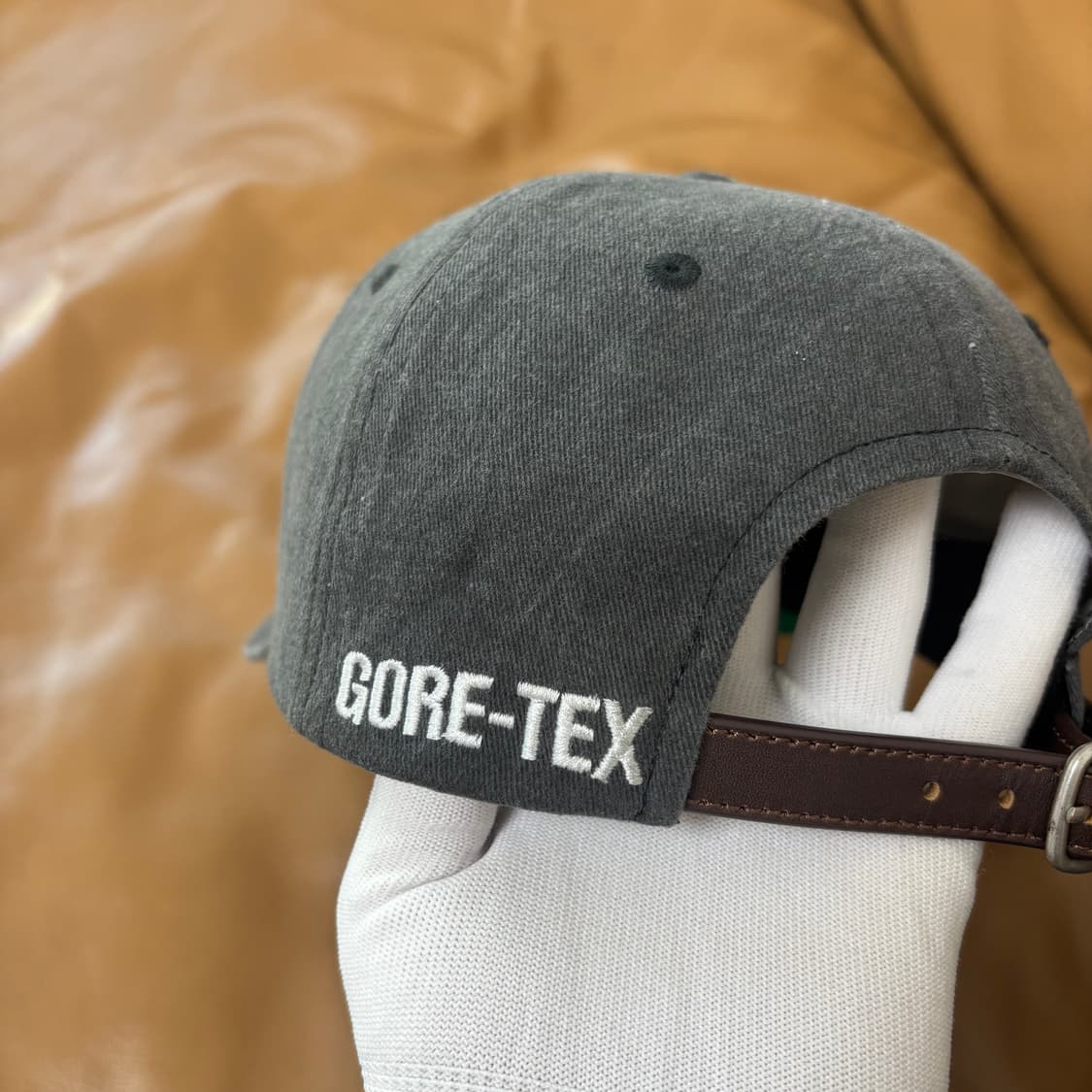 팔라스 6패널 볼캡 모자 고어텍스 피그먼트 블랙 상품이미지9