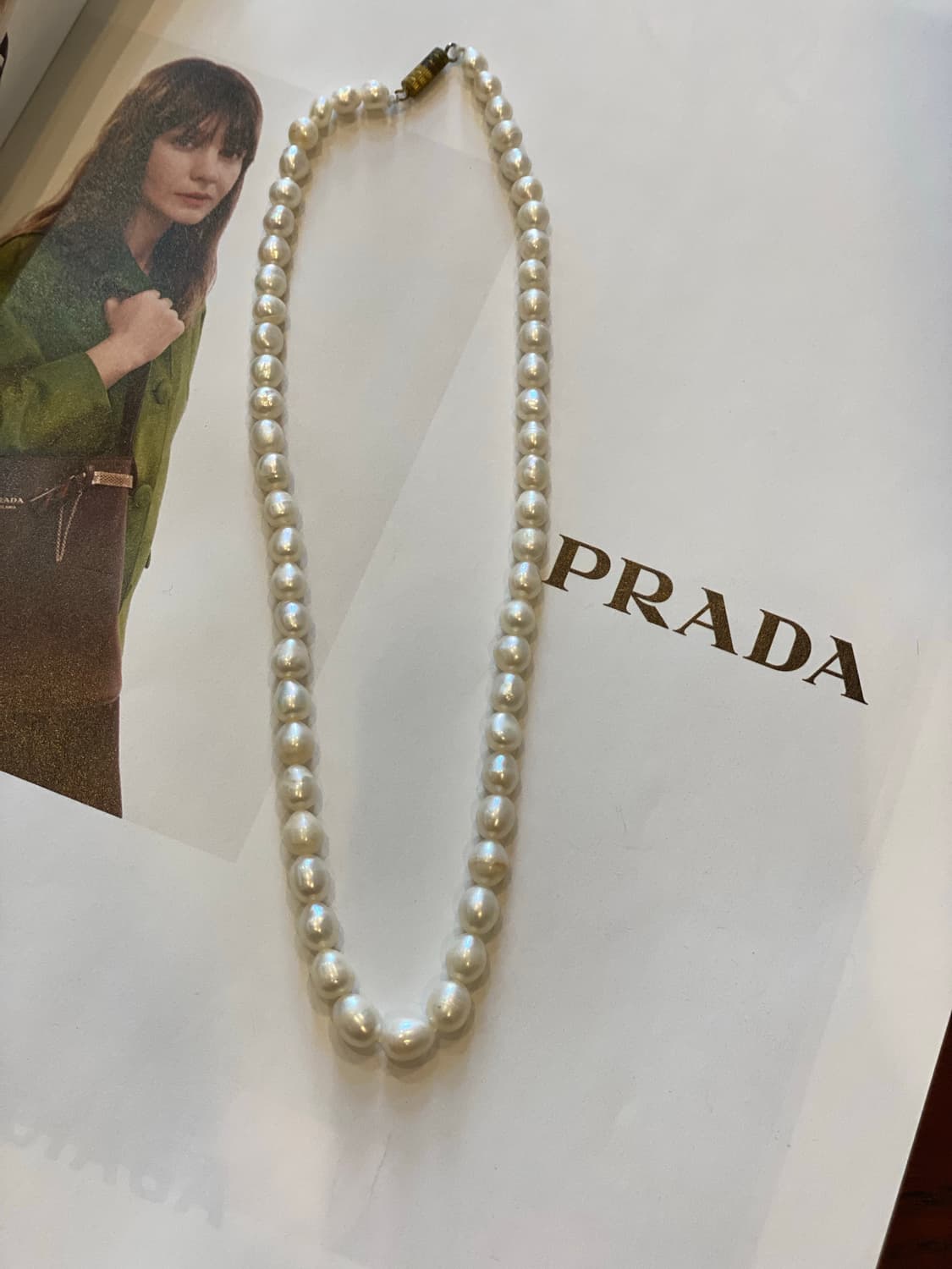 일본수입 못난이 진주 담수 진주 목걸이 상품이미지6