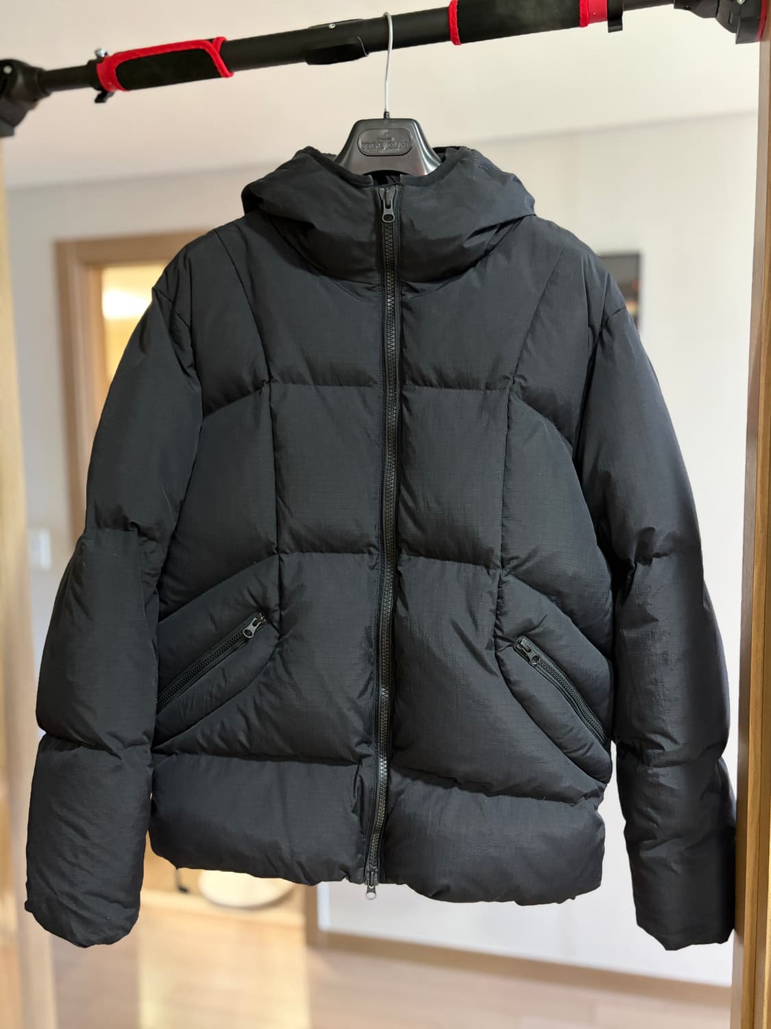 (오버M)집시 나일론 구스쉘 다운 패딩 상품이미지1