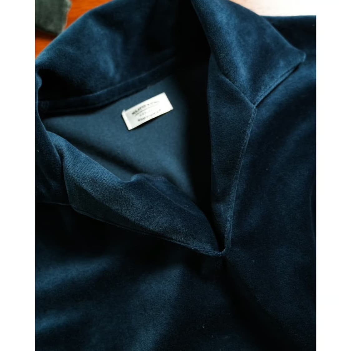 마티앤선즈 SUVIN VELOUR SKIPPER 로얄네이비 3 상품이미지2