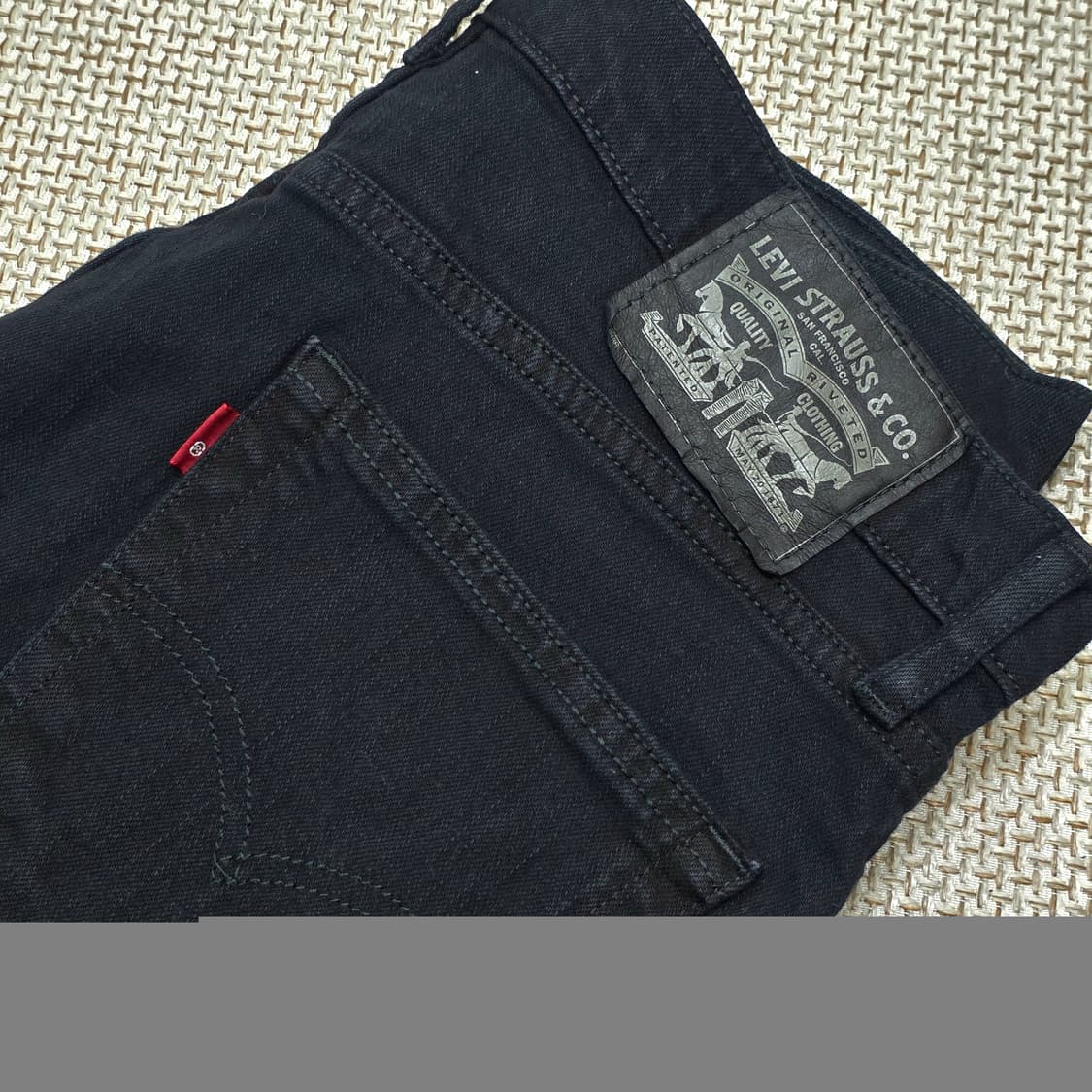 리바이스 511 블랙 반바지 (34X32) 상품이미지7