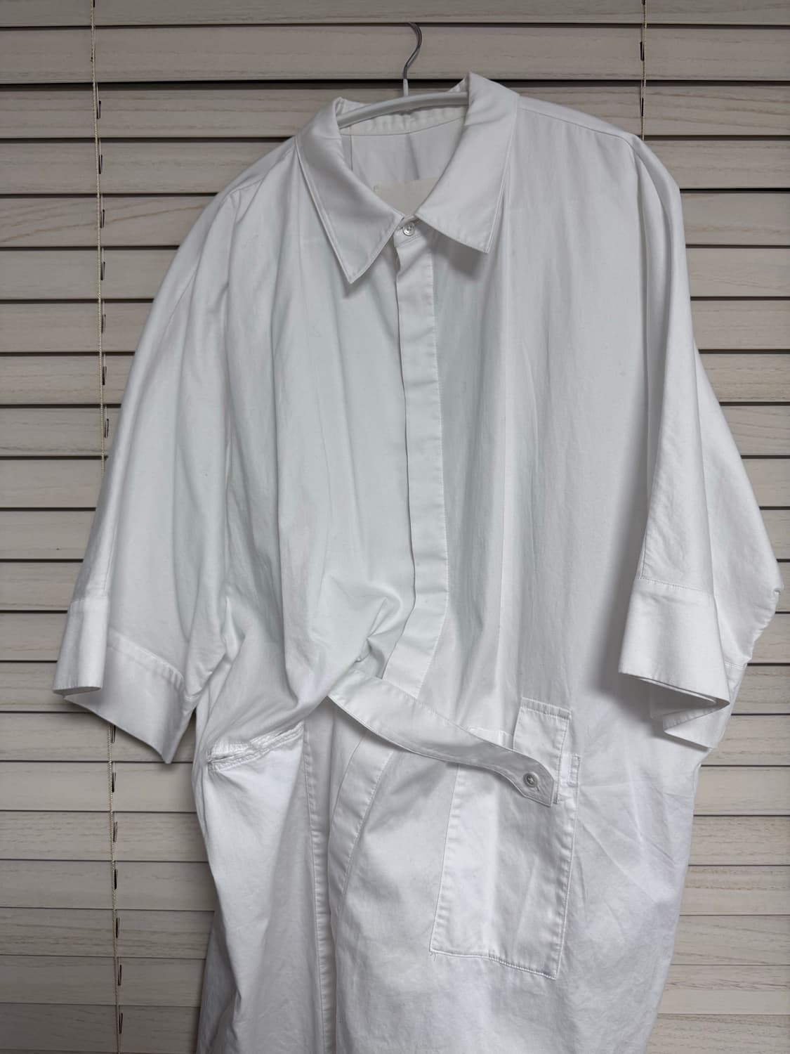 rbu - 오버 스트랩 레이어드 셔츠 상품이미지6