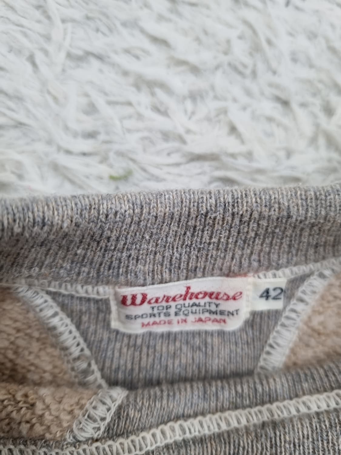 웨어하우스 403 무지 PLAIN 맨투맨 42 사이즈 상품이미지2