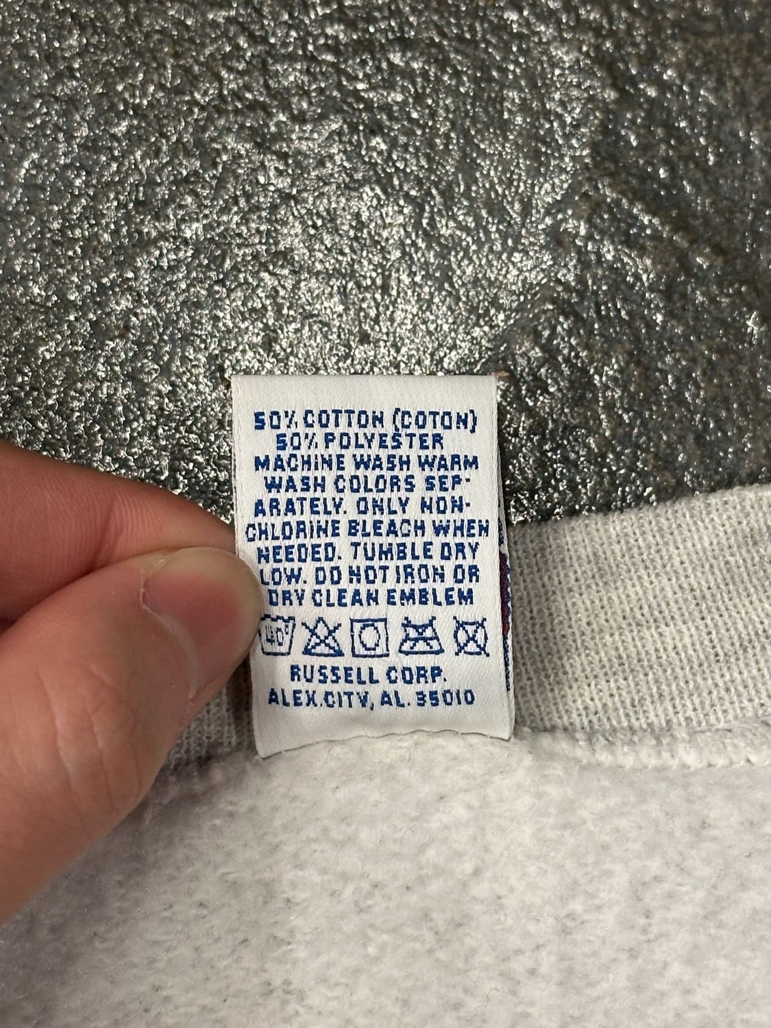 90s 50/50 made in USA Russell 러셀 스웻셔츠 XL 상품이미지6