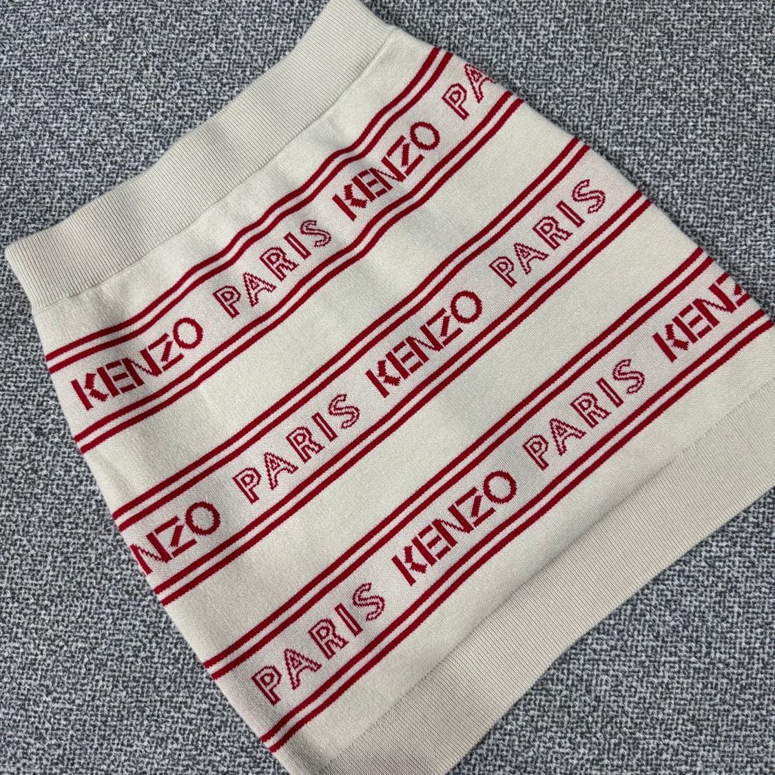 겐조 로고 패턴 니트 스커트 상품이미지2