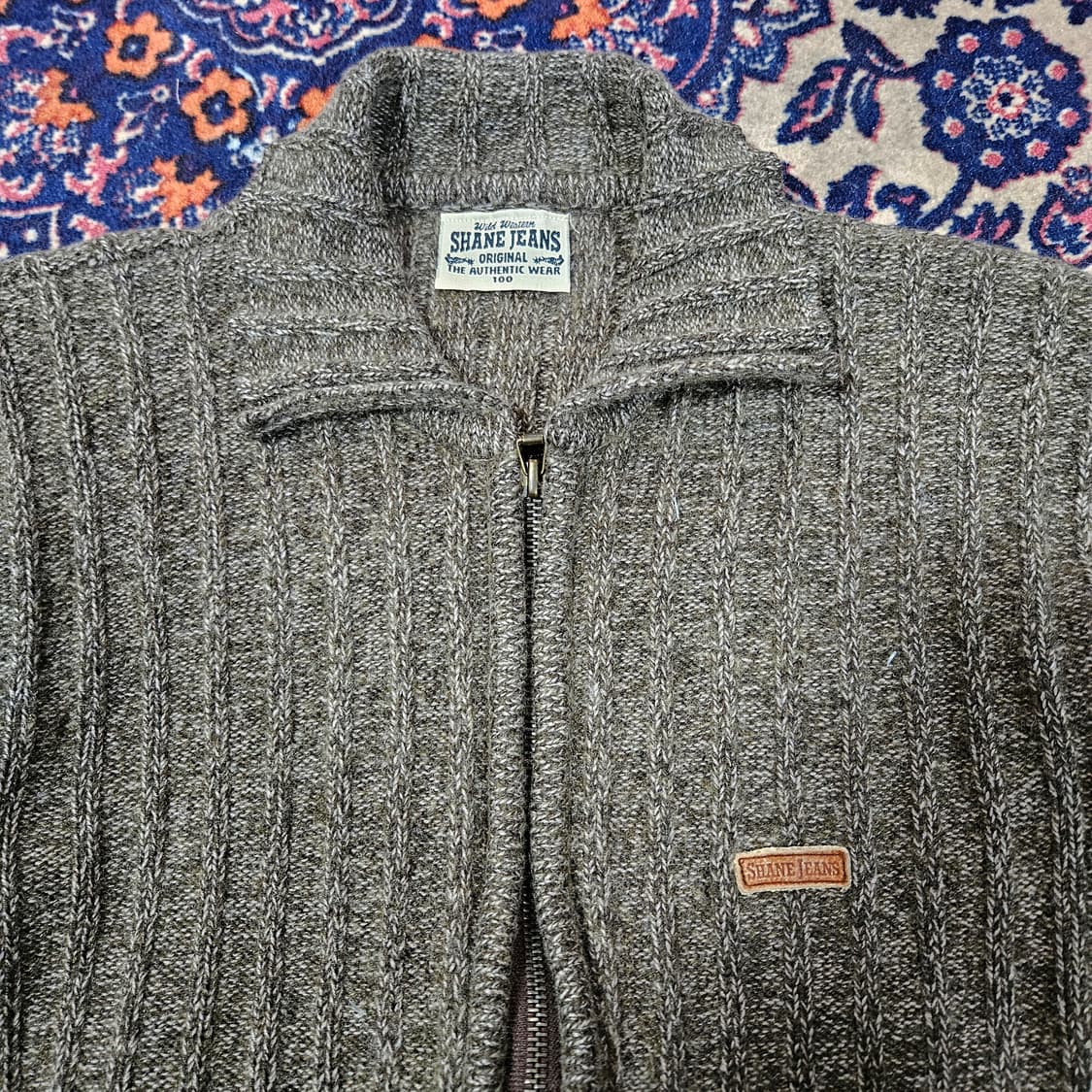 SHANE JEANS 00's y2k 빈티지 슬립 집업 가디건
 상품이미지3