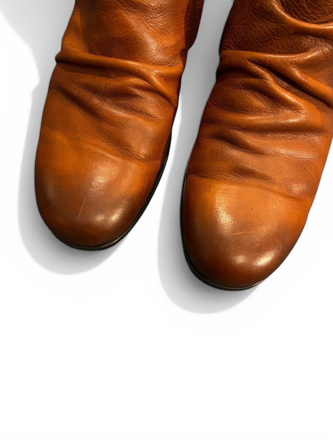 PADRONE Orange Brown Ankle Boots Size 41 상품이미지3