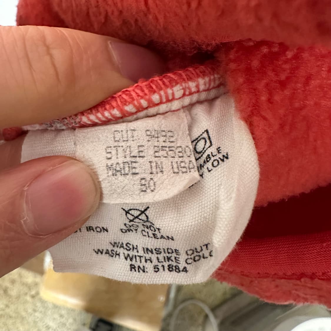 90‘s 파타고니아 신칠라 스냅티 ’코랄/퍼플‘ 상품이미지6