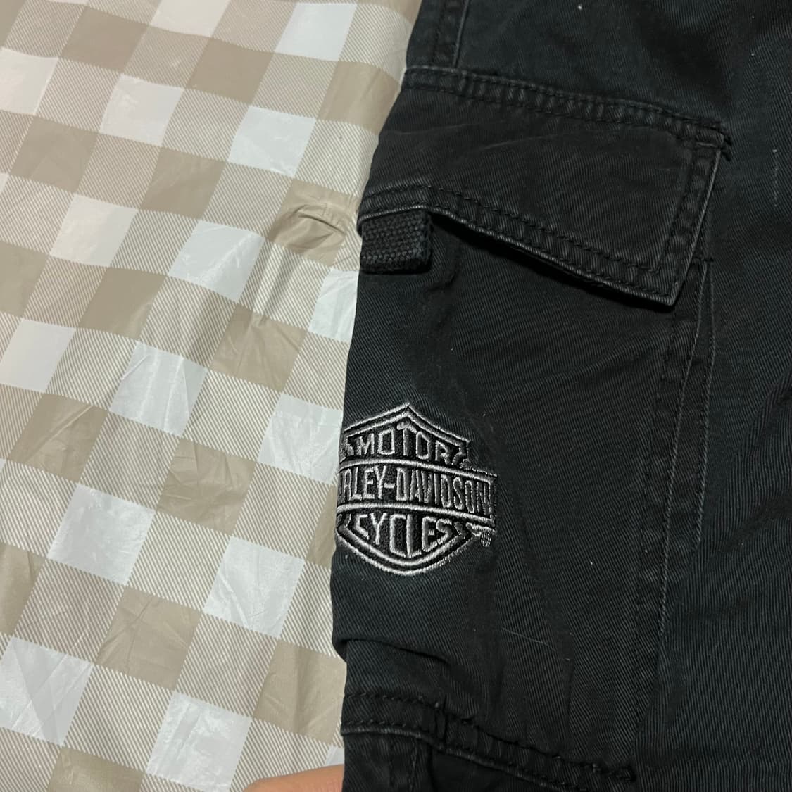 할리데이비슨 카고 반바지 28 빈티지 면 코튼 팬츠 상품이미지5