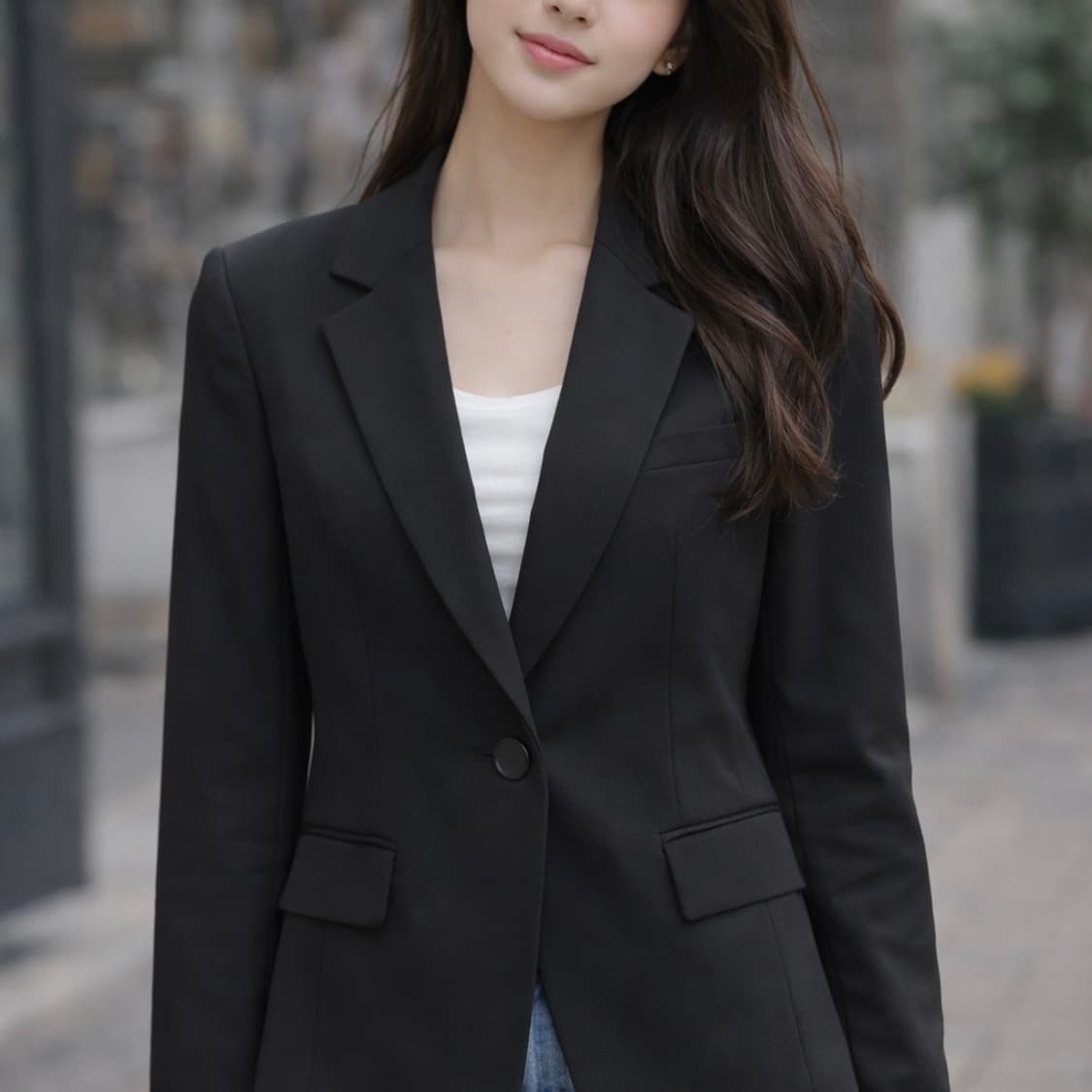 상태S급) 미쏘 면접 정장 자켓 상품이미지1