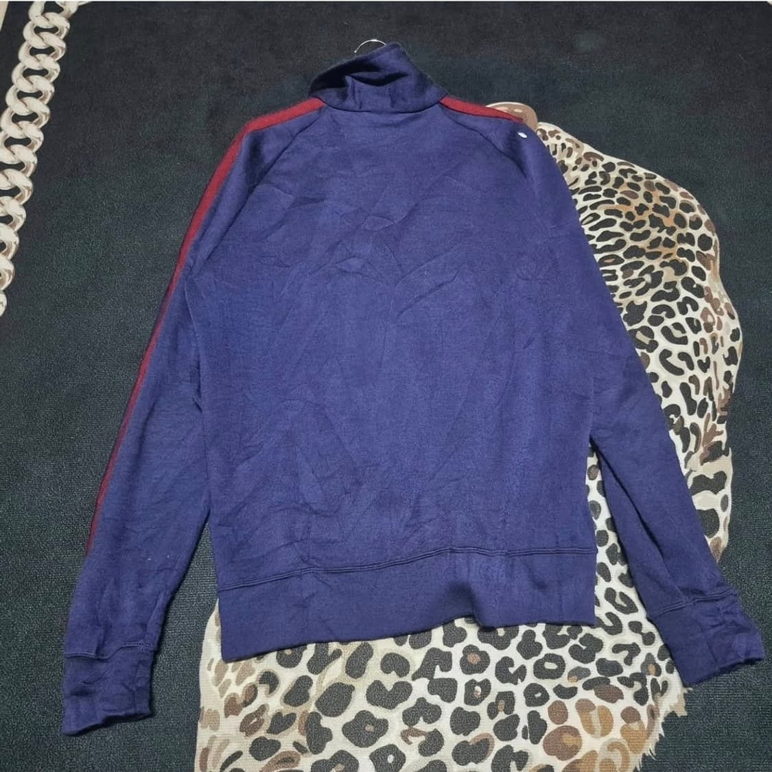 70's IZOD X 라코스테 아크릴 집 자켓 L 상품이미지4
