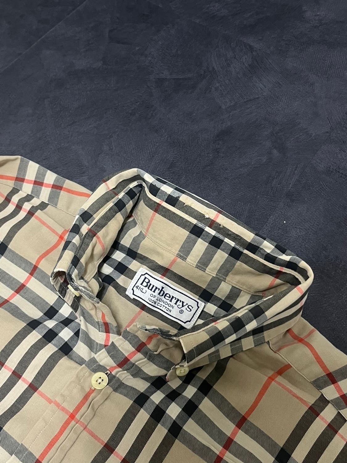 버버리 셔츠 (남녀공용 상품이미지5