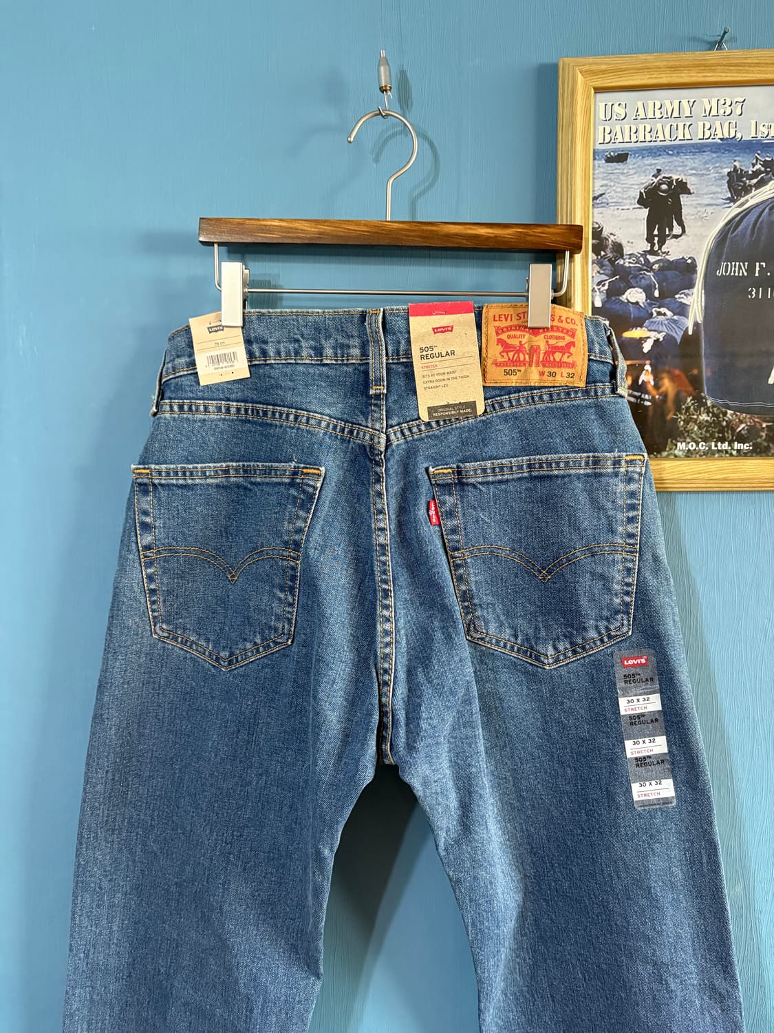 00‘s Levis 505 Denim pant.  상품이미지7