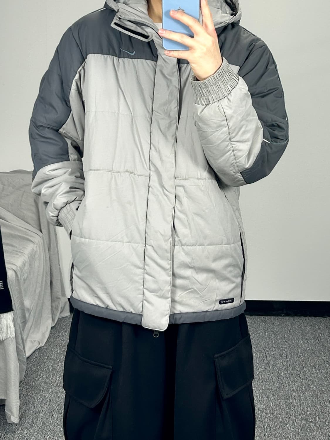 나이키 00’s 후드 스우시 패딩 점퍼 M   상품이미지2
