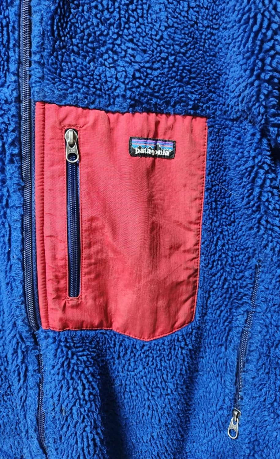 [L/105] USA 파타고니아 클래식 레트로-X (네이비/레드) 상품이미지2