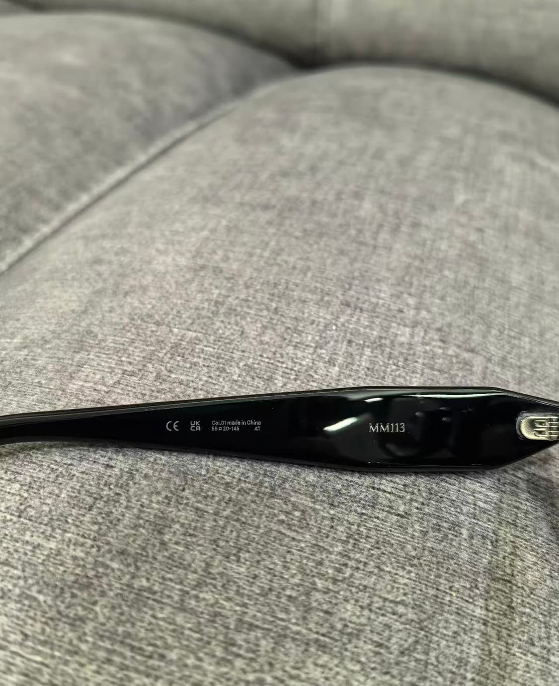 새싱품급판매 젠틀몬스터x메종마르지엘라 패션안경 MM113 01  블랙 상품이미지3