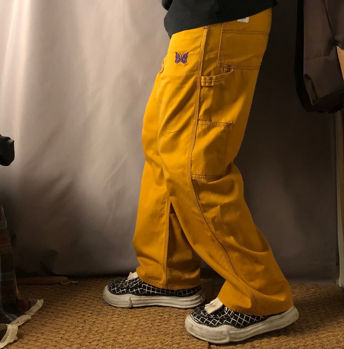 니들스 스미스 워크팬츠 오렌지 상품이미지5