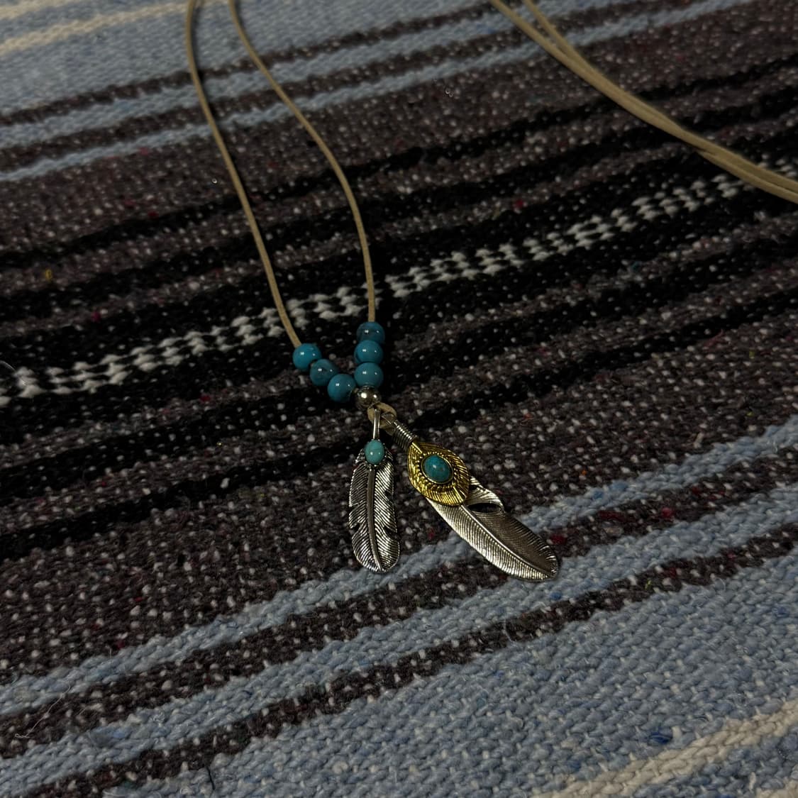 네이티브 아메리칸 페더 목걸이 팝니다 상품이미지1