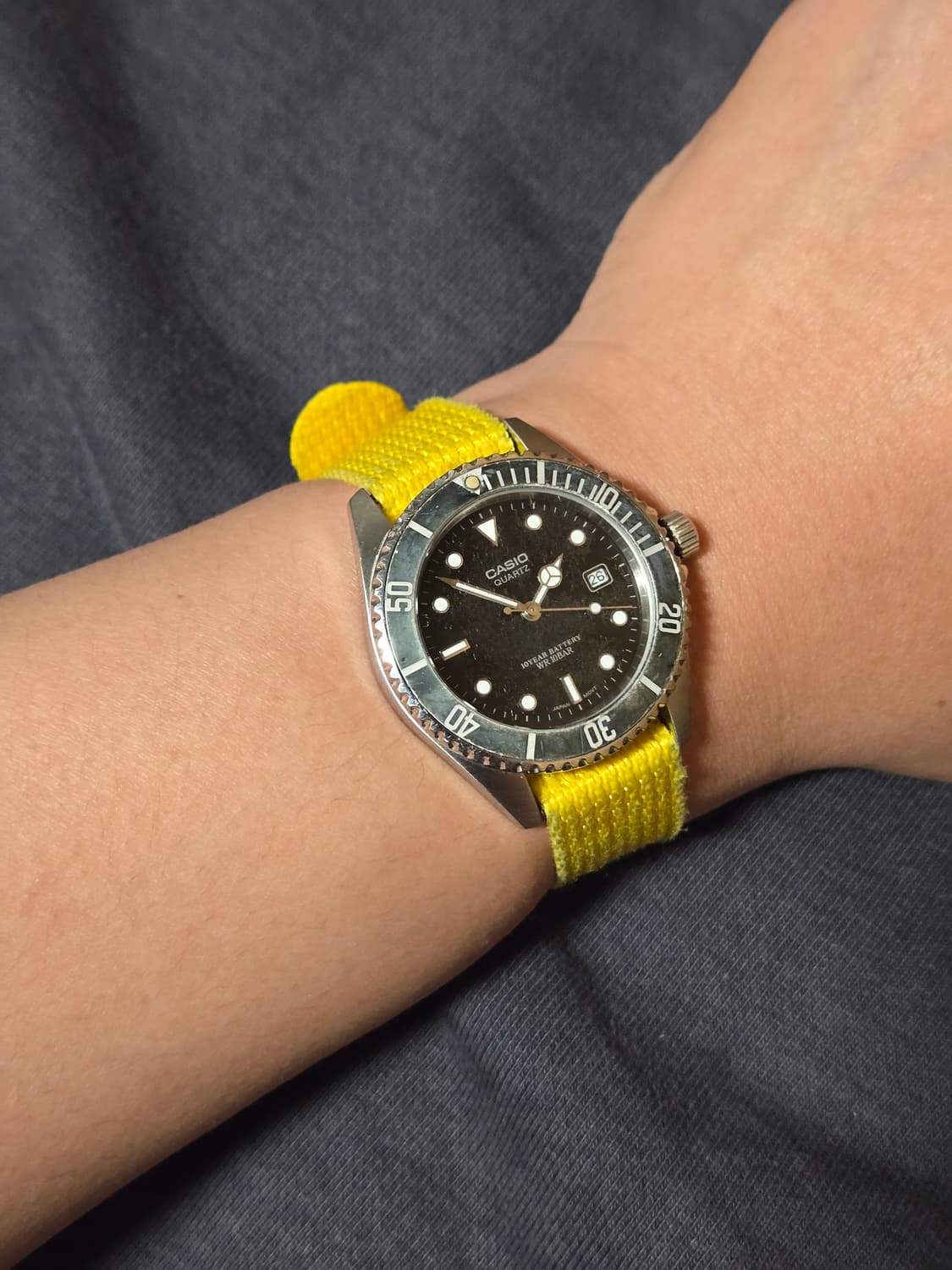 빈티지 카시오 서브마리너 고스트베젤 밀리터리/세이코/시티즌/해밀턴 상품이미지8