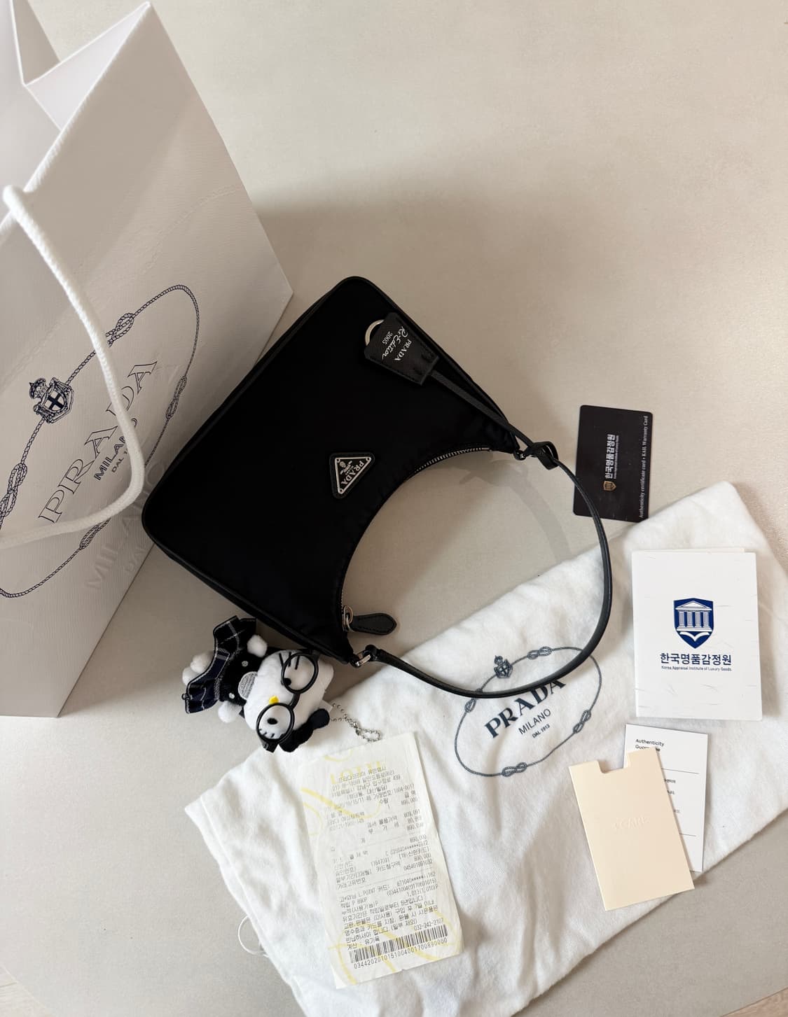 정품 프라다 리에디션 호보백  상품이미지1