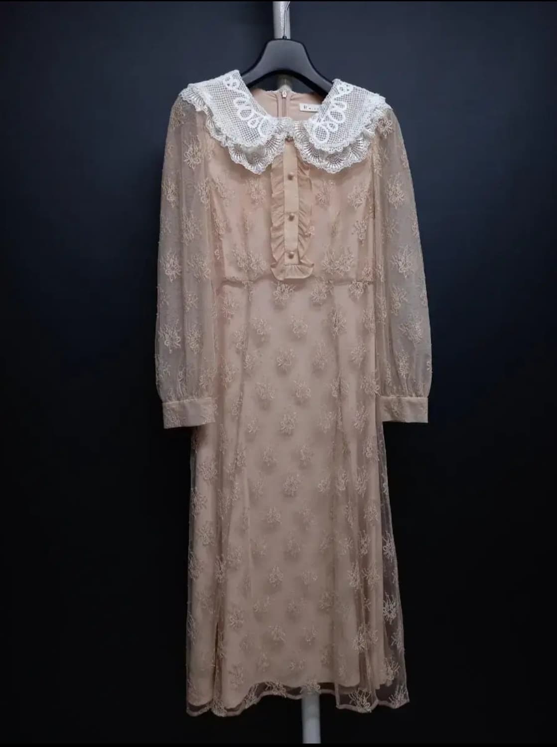 새 잇미샤 레이스아일렛 춘하 맥시원피스 33 상품이미지3