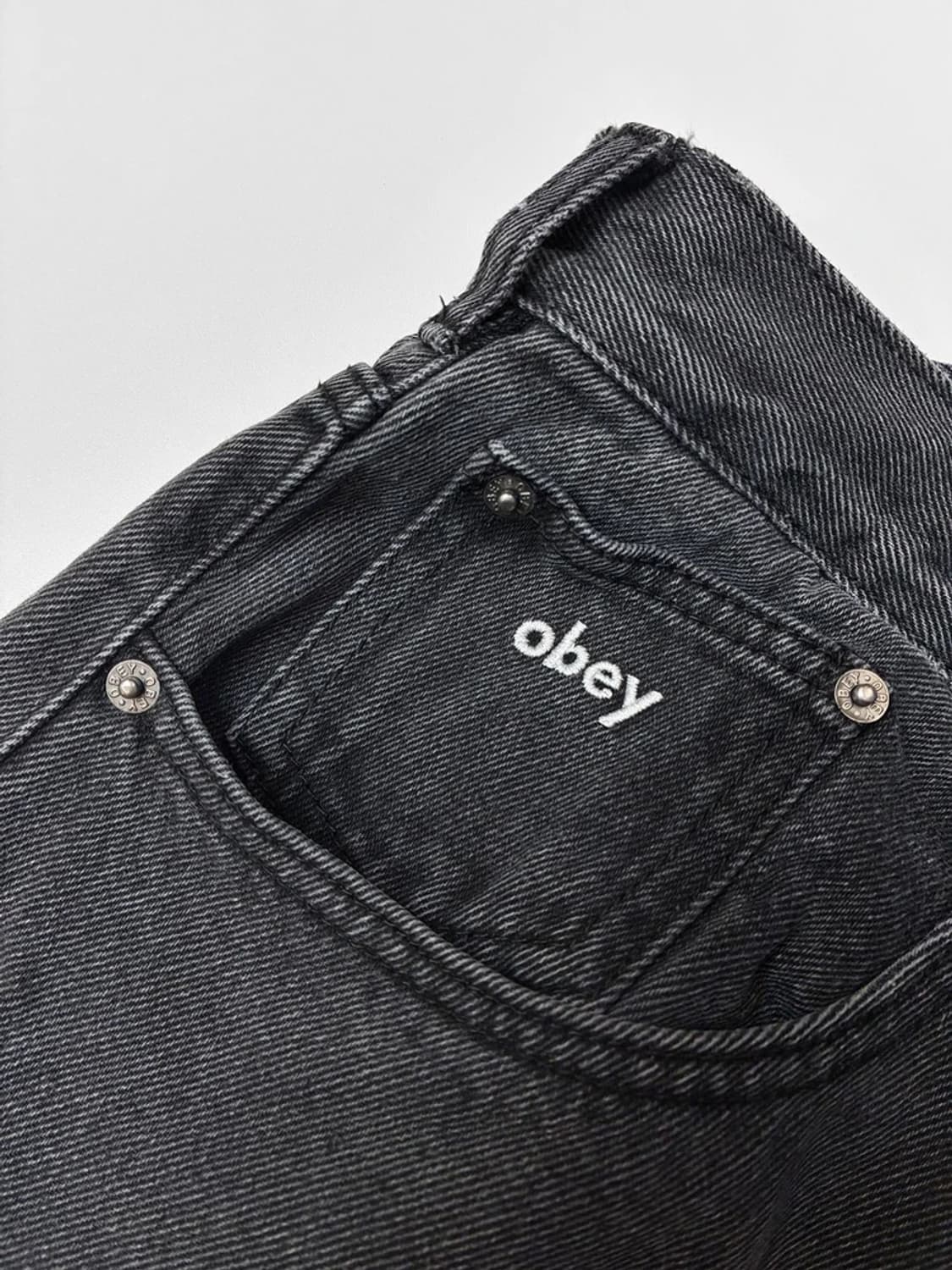 오베이 OBEY Bigwig 배기 와이드 데님 팬츠 PN5002 상품이미지4