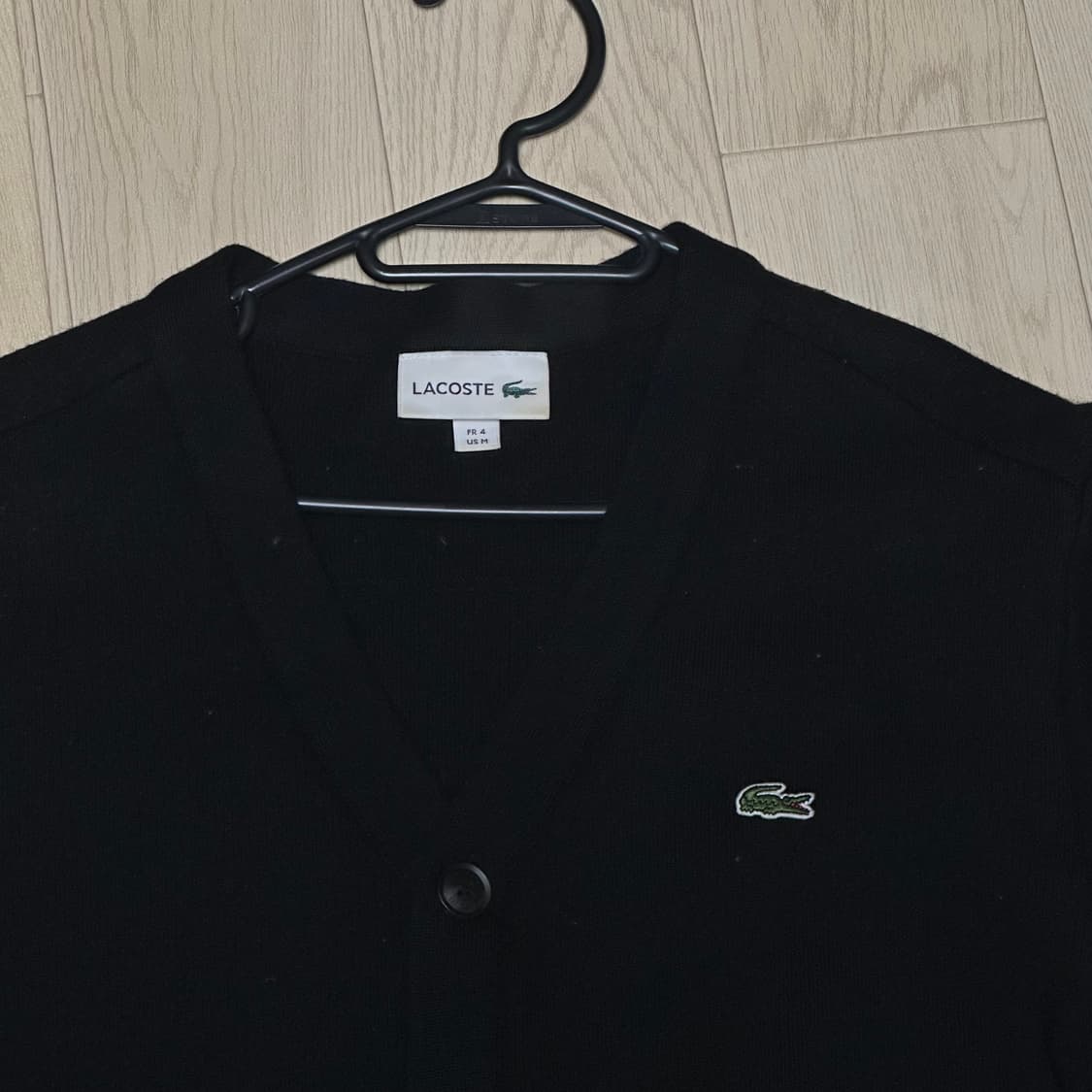 라코스테 블랙 가디건 상품이미지2