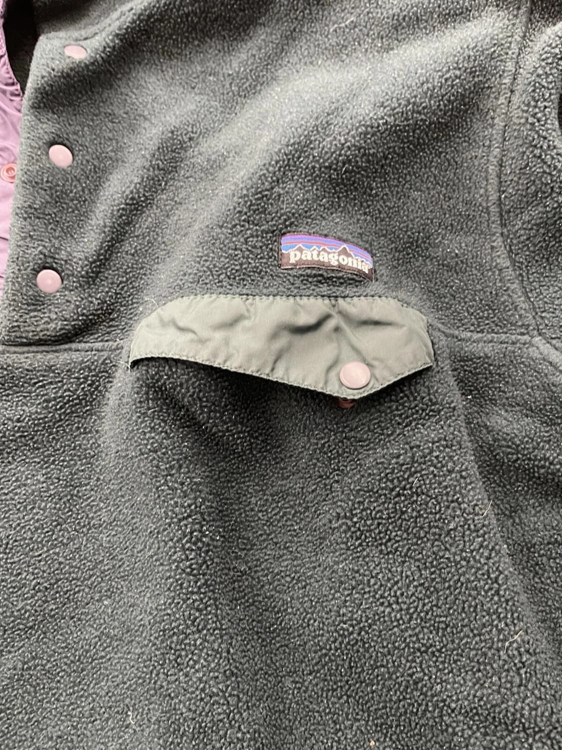 90s 자메이카 파타고니아 신칠라 스냅-T 다크그린 상품이미지3